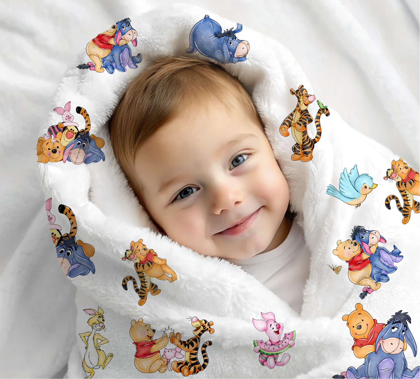 Pooh blanket