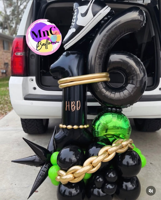 Nike theme bouquet
