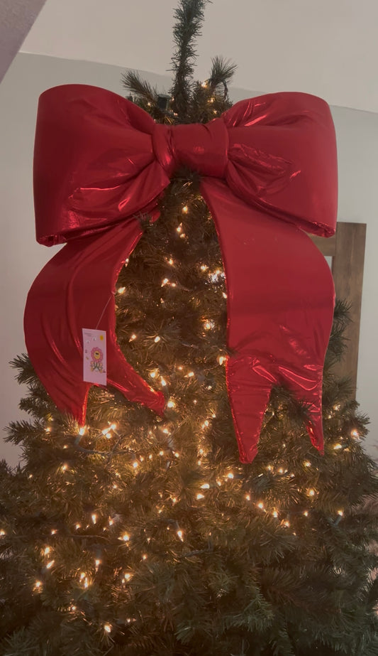 Large Christmas Tree Bow