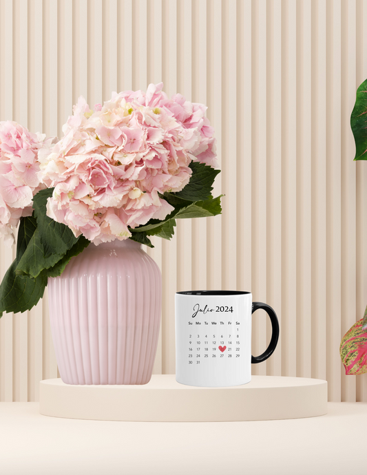 Calendar mug